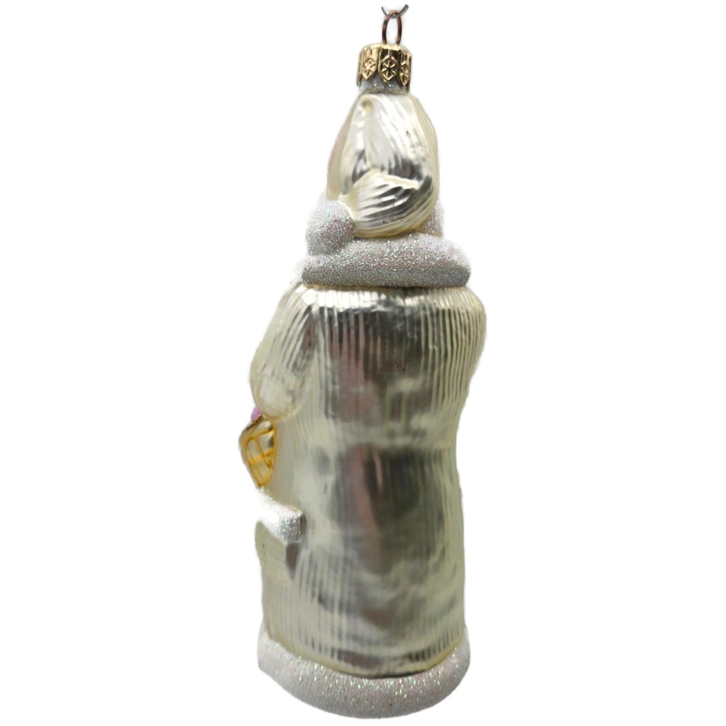 Patricia Breen Easter Santa Pearl Bunny Egg Basket Spring Christmas Ornament
