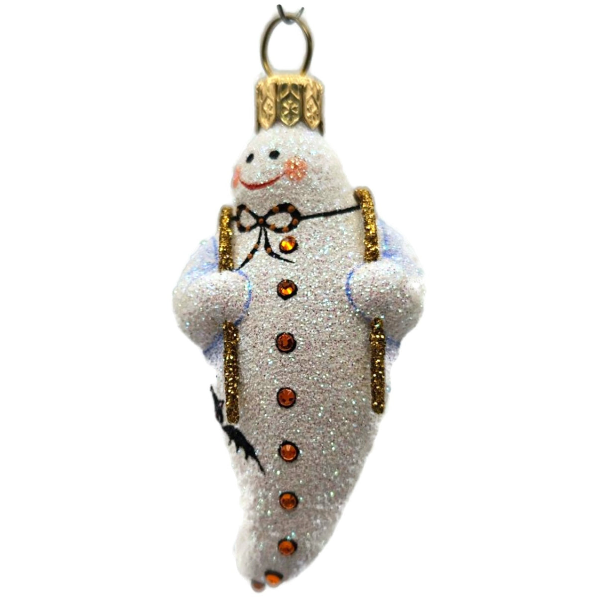 Patricia Breen Halloween Delivery White Orange Pumpkin Christmas Ornament 2825