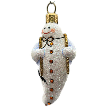 Patricia Breen Halloween Delivery White Orange Pumpkin Christmas Ornament 2825