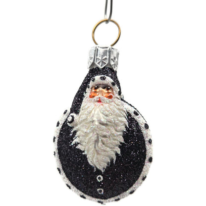 Patricia Breen Ladybug Noel Black Glittered Polka Dots Spring Christmas Ornament