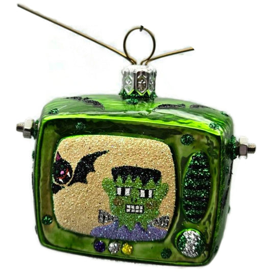 Patricia Breen Halloween Nicholas At Night Frankenstein Movie Christmas Ornament