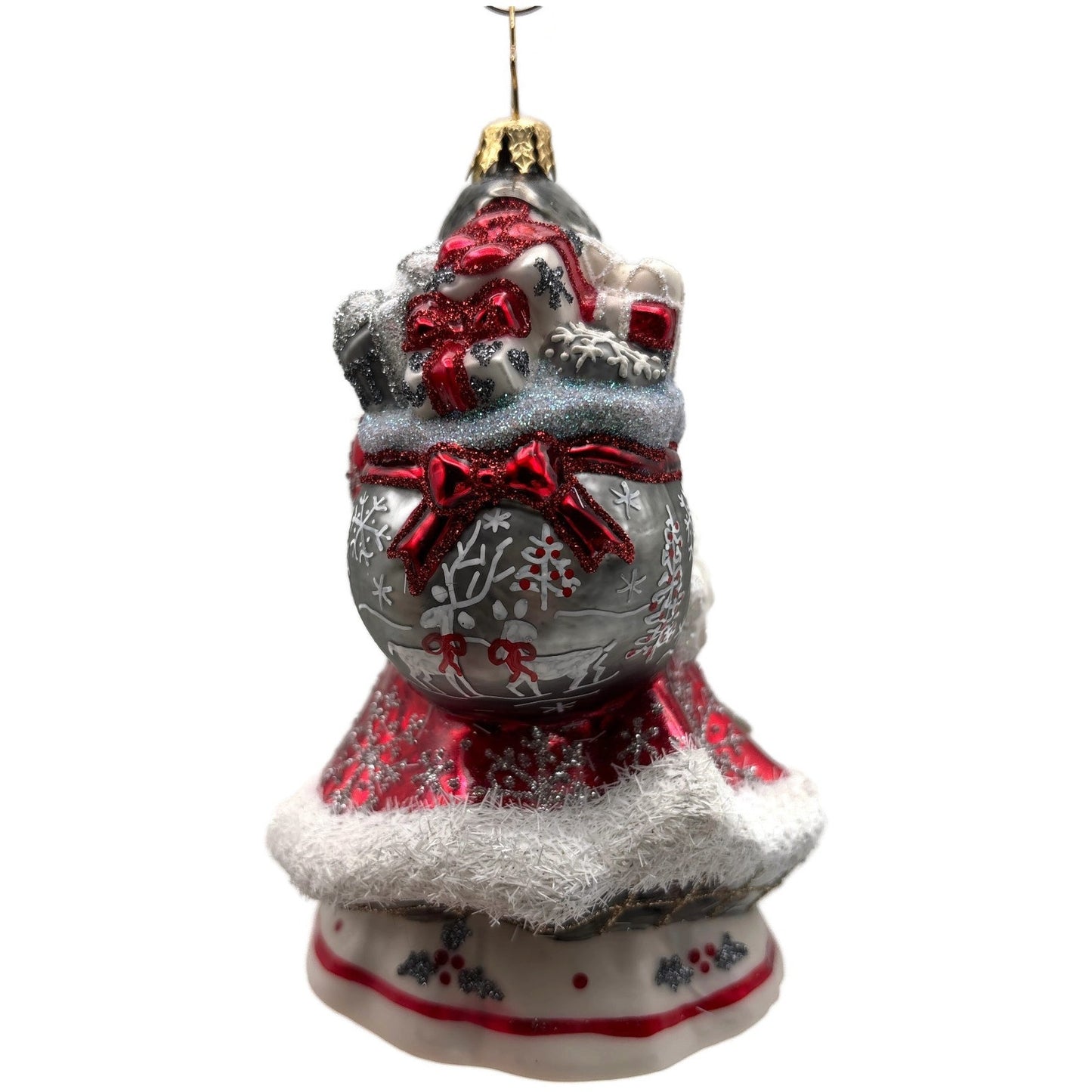 Christopher Radko Winter Splendor Santa Claus Christmas Tree Ornament 1021740