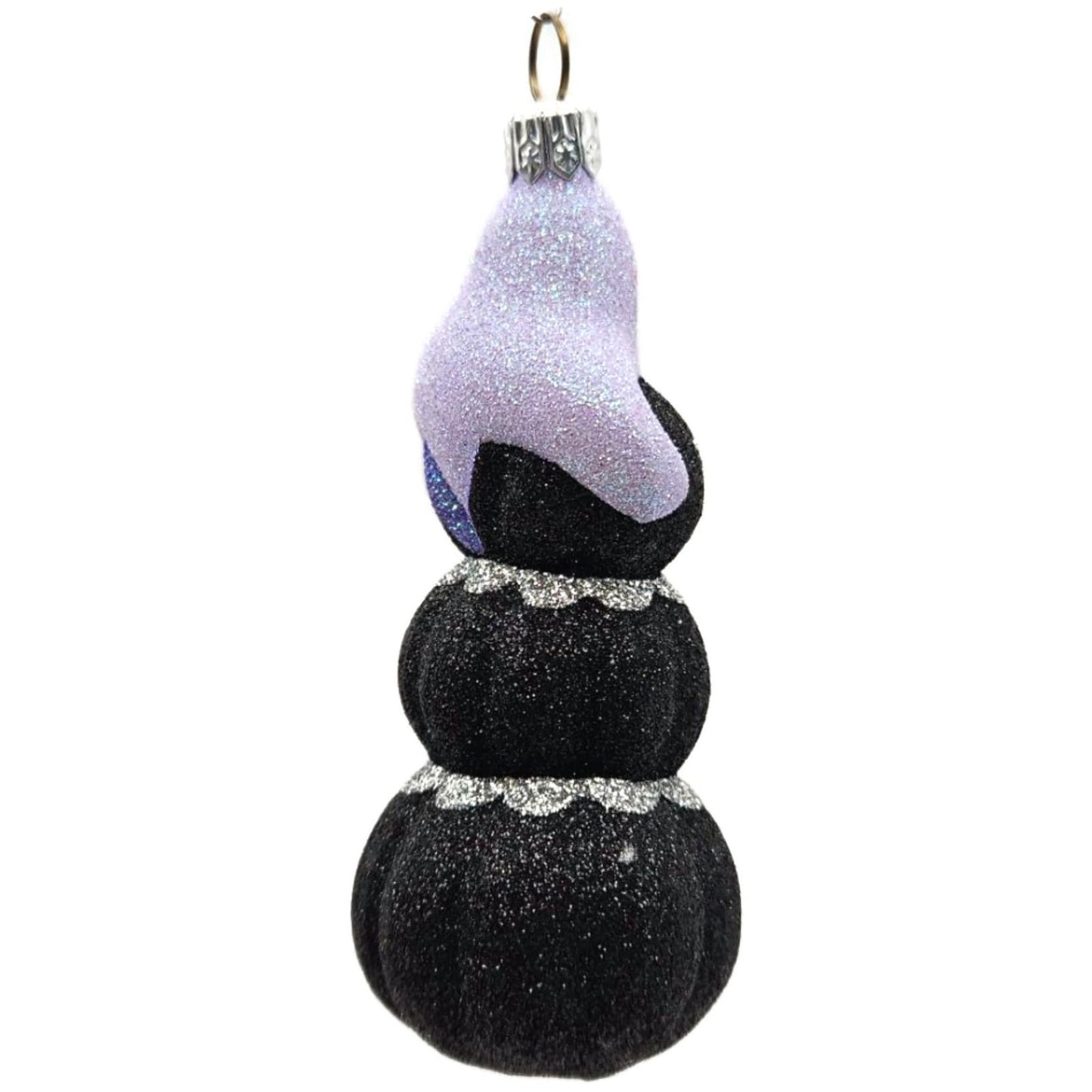 Patricia Breen Halloween Oooooohhhhhh Purple Ghost Glass Halloween Ornament 2337