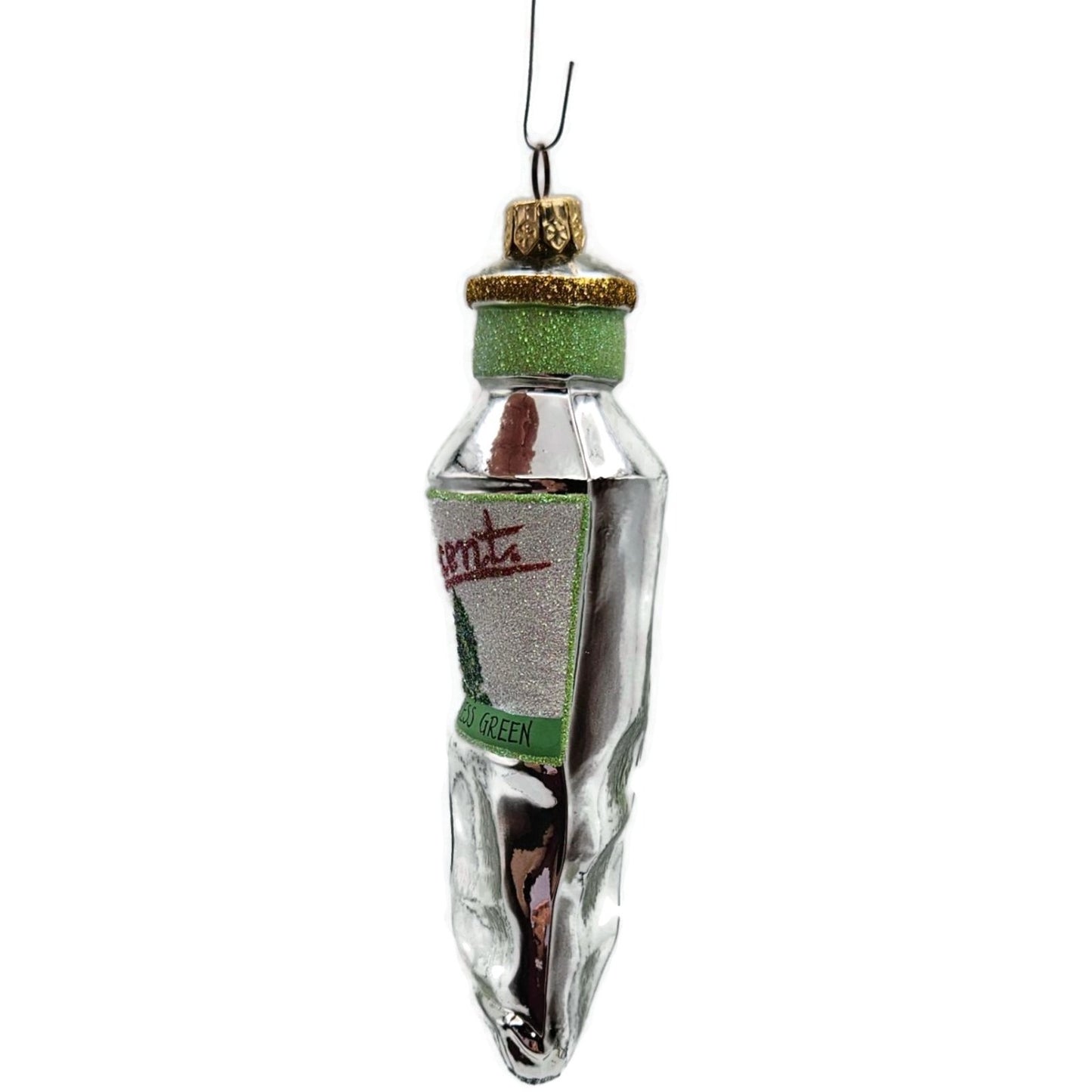 Patricia Breen PB Paints Vincent Cypress Green Single Tree Christmas Ornament