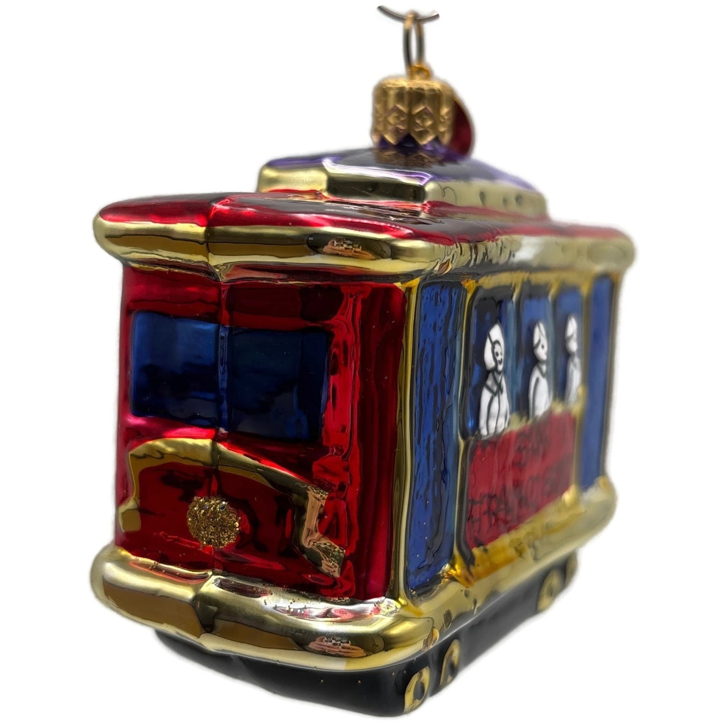 Landmark Creations Cable Car San Francisco California Christmas Tree Ornament