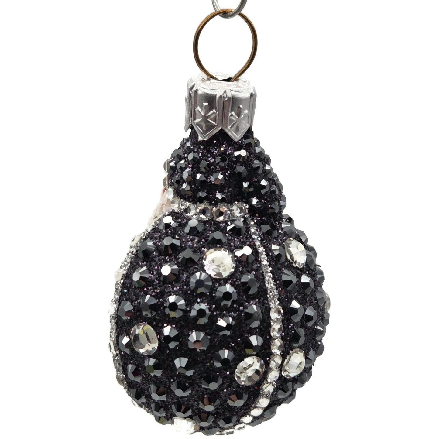 Patricia Breen Ladybug Noel Black Jeweled Polka Dots Spring Christmas Ornament