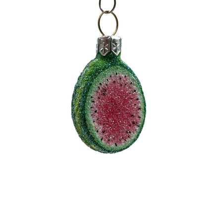 Patricia Breen Miniature Egg Watermelon Green Fruit Easter Holiday Ornament 2531