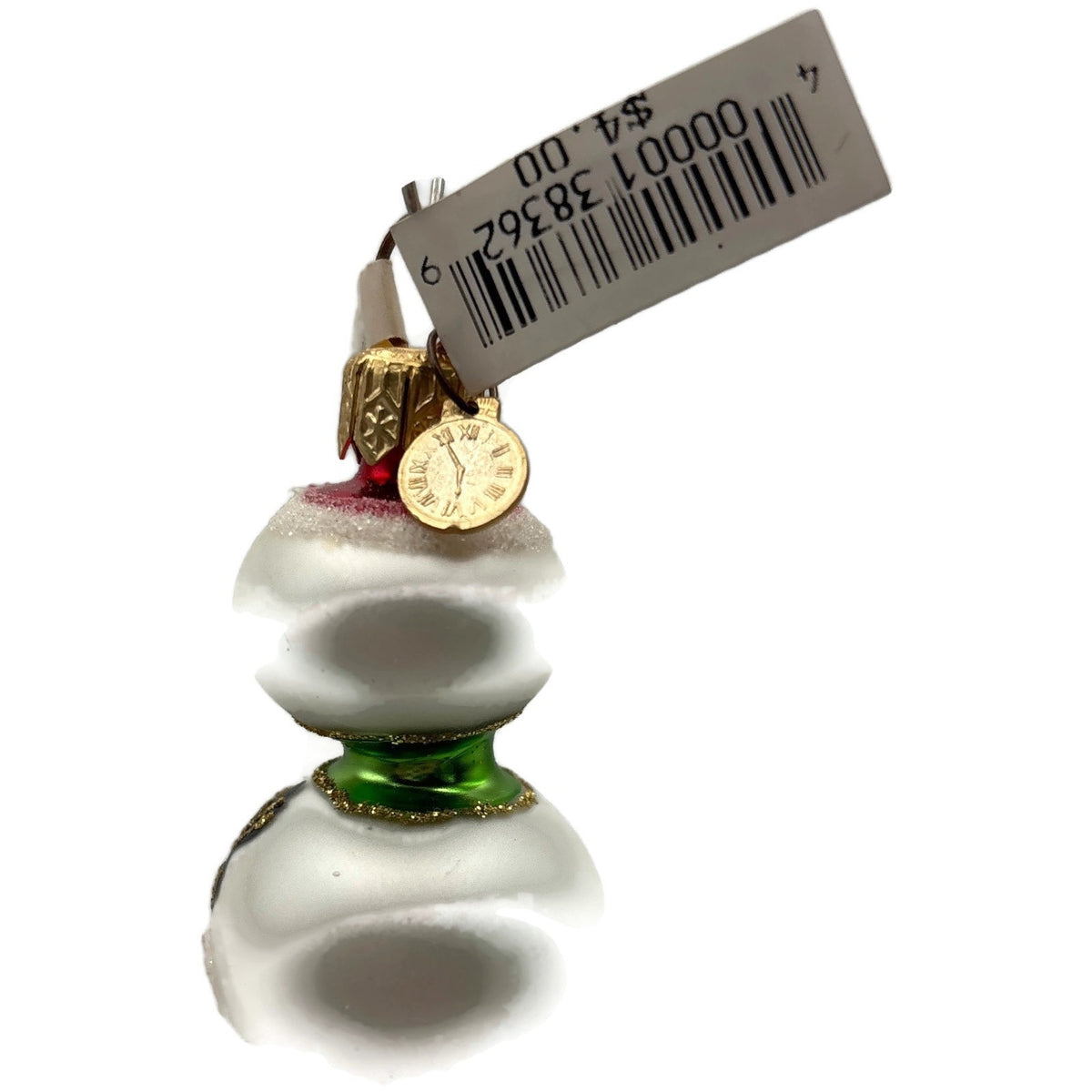 Department 56 Miniature Snowman White Poland Christmas Tree Ornament