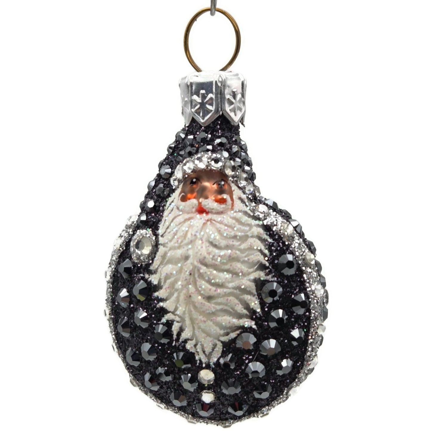 Patricia Breen Ladybug Noel Black Jeweled Polka Dots Spring Christmas Ornament