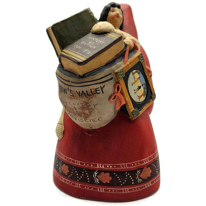 Vaillancourt Sutton 300th Anniversary Santa Claus Chalkware Christmas Figurine