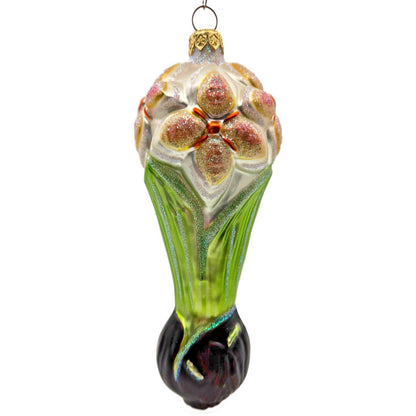 Patricia Breen Springtime Flower Orange Stamen Spring Christmas Tree Ornament