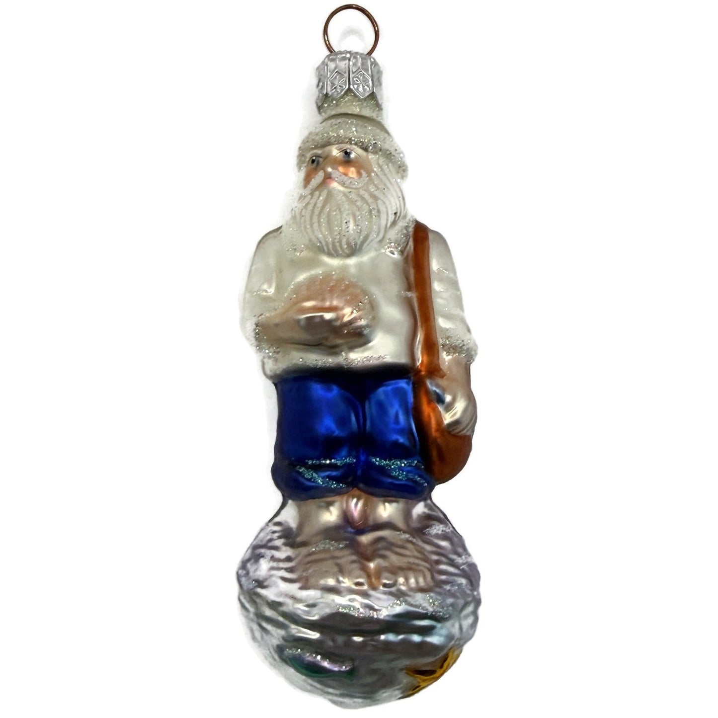 Patricia Breen Cape Cod Nichols Aquatic Santa Claus Summer Nautical Ornament