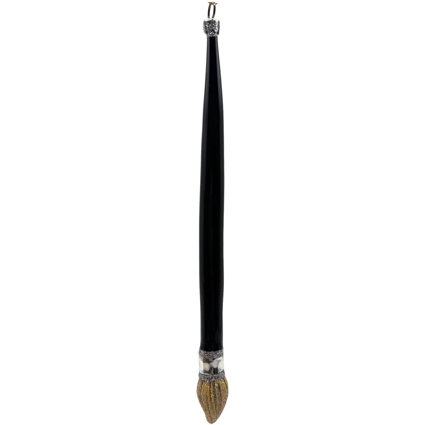 Patricia Breen Let's Paint Black Art Brush Christmas Tree Ornament Neiman Marcus