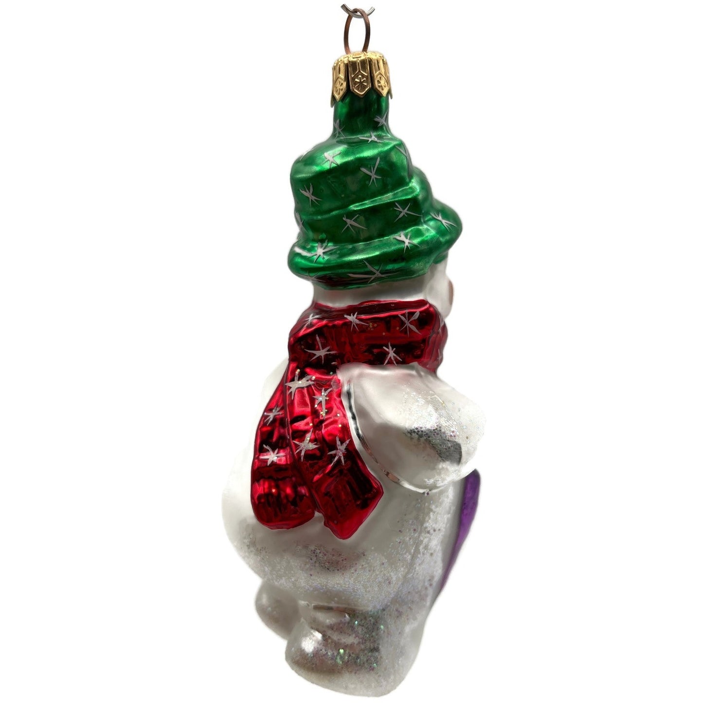 Christopher Radko Frosty Weather Snowman Christmas Tree Ornament 96-SP-14