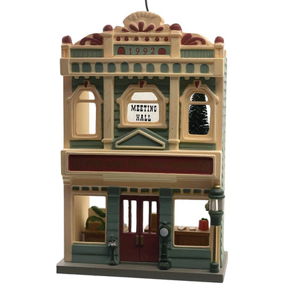 Hallmark Ornament Five and Ten Cent Store 1992 Nostalgic Christmas Village Tree