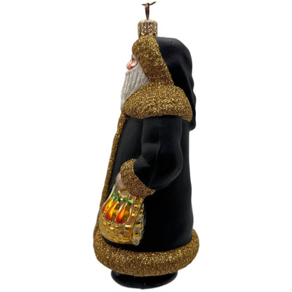 Patricia Breen Santa Partridge Pear Black Bird 12 Days of Christmas Ornament