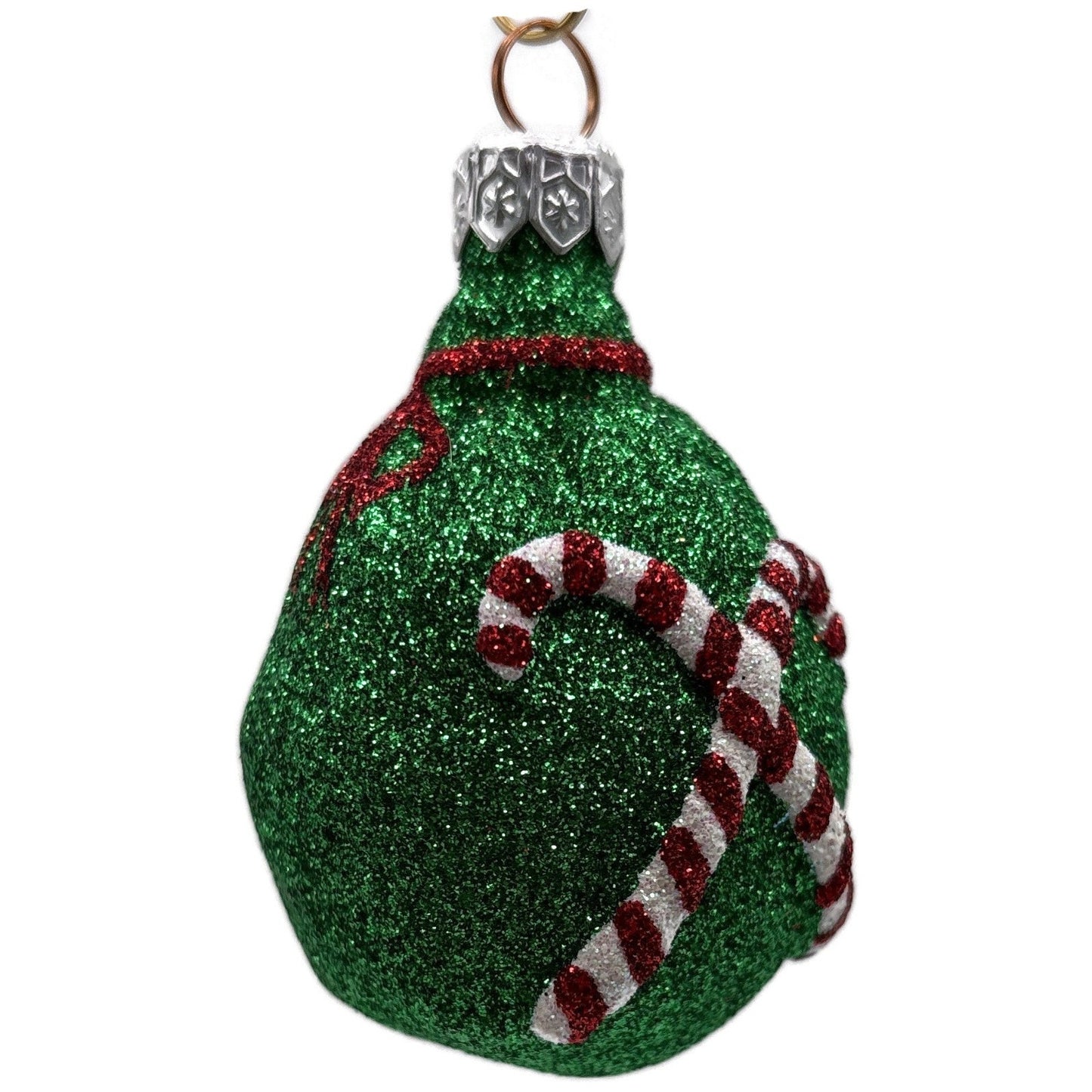 Patricia Breen Peppermint Sack Green Candy Canes Christmas Ornament Milaeger's