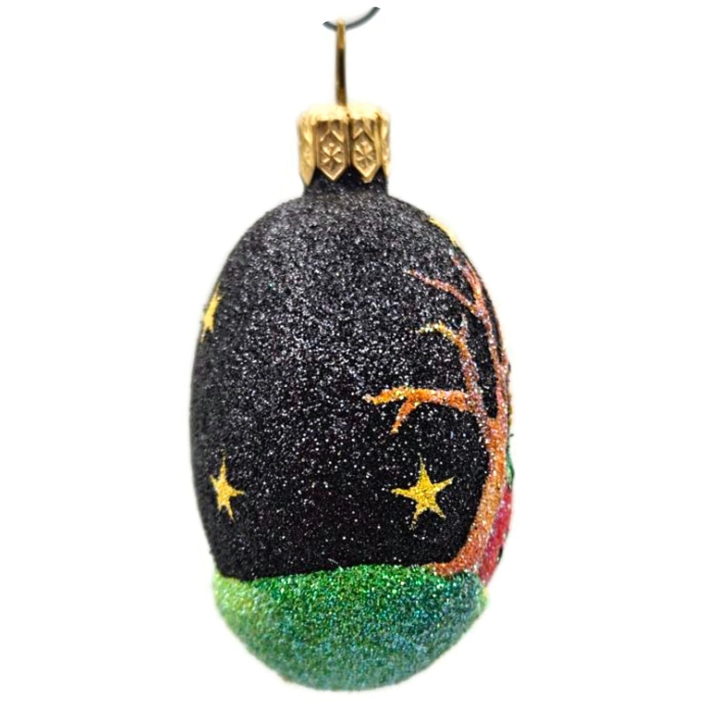 Patricia Breen Halloween Jack-o-Lantern Medallion Pumpkin Christmas Ornament