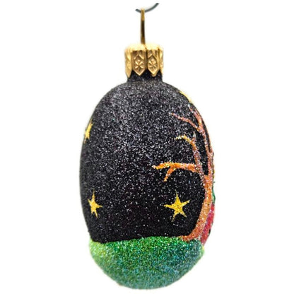 Patricia Breen Halloween Jack-o-Lantern Medallion Pumpkin Christmas Ornament