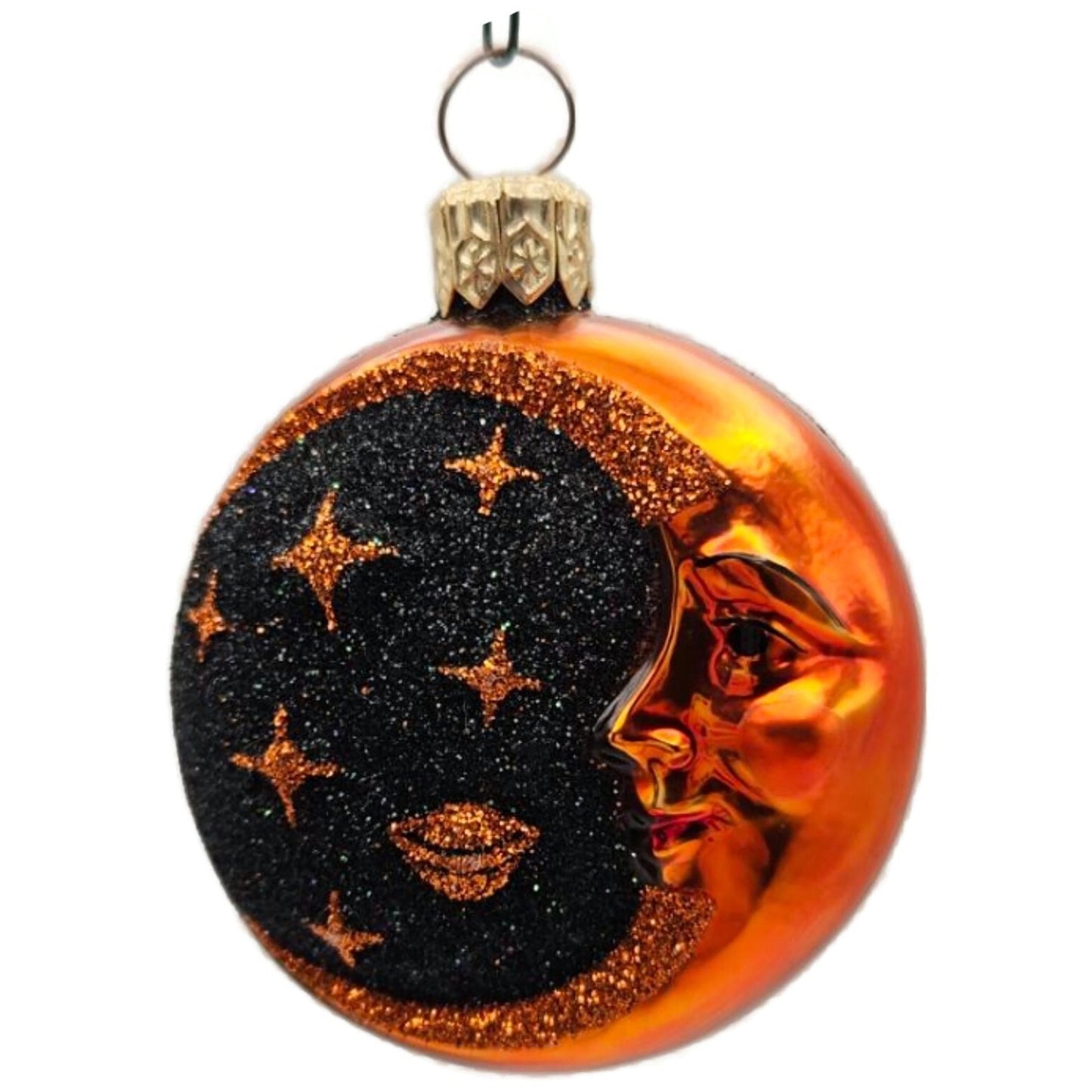 Patricia Breen Miniature Moon And Many Stars Christmas Halloween Ornament 2241