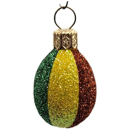 Patricia Breen Miniature Egg Rainbow Shines Easter Purple Christmas Ornament