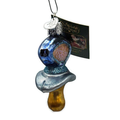 Old World Christmas Pacifier Baby Boy Blown Glass Christmas Tree Ornament OWC