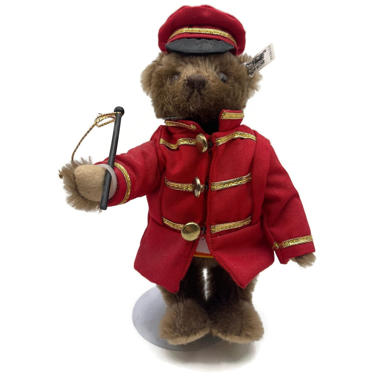 Steiff Golden Age Of The Circus Bear Bandmaster Red 0120/19 Plush Stuffed Toy