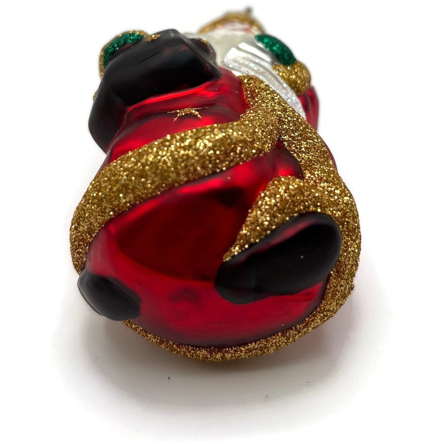 Patricia Breen Miniature Through The Rain And Snow Gold Stars Christmas Ornament