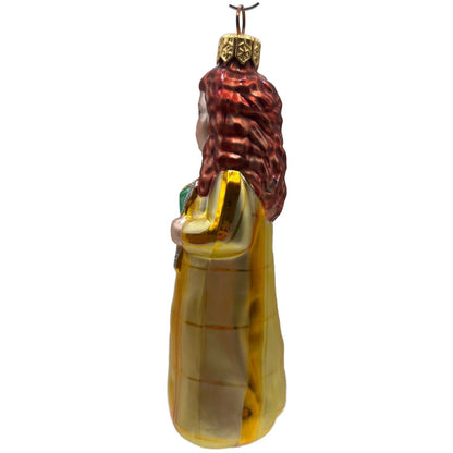 Patricia Breen Goldilocks Plaid Gold Fairytale Christmas Tree Ornament