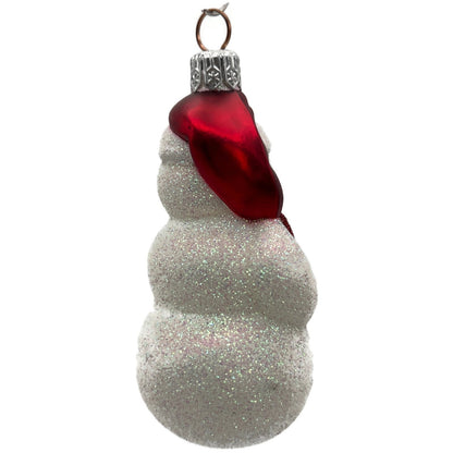 Patricia Breen Loving Snowman White Red Hearts Valentines Day Christmas Ornament