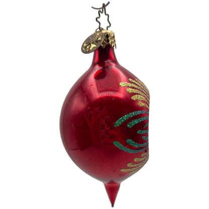 Christopher Radko Fantasia Kensington Glow Reflector Christmas Tree Ornament
