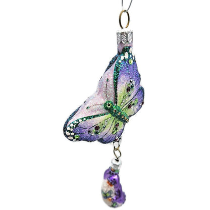 Patricia Breen Through the Spring Sky Violet Spring Christmas Holiday Ornament