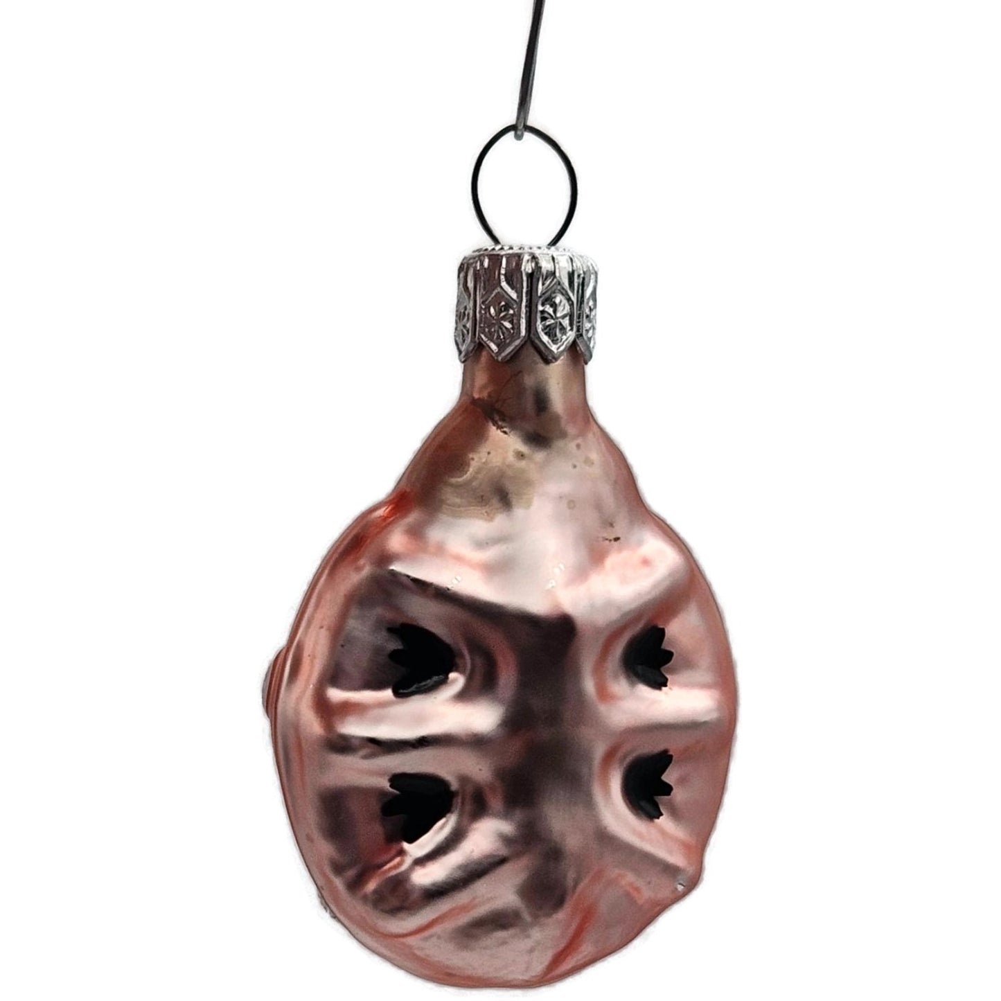 Patricia Breen Ladybug Pink White Polka Dots Bug Spring Christmas Tree Ornament