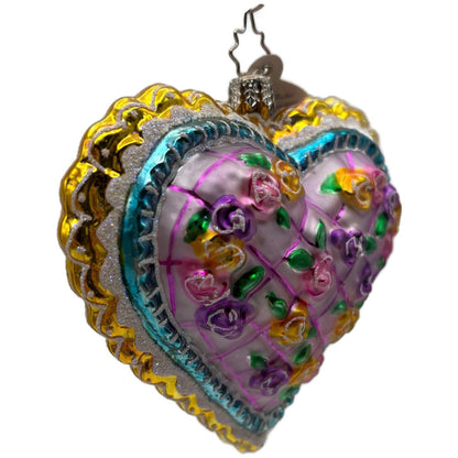 Christopher Radko Soft On Mom 20th Anniversary Christmas Tree Ornament 1011347
