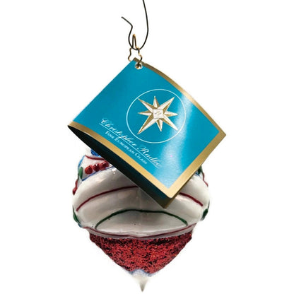 Fantasia Ice Delites Christopher Radko 3 Pcs Set Christmas Ornaments with Box