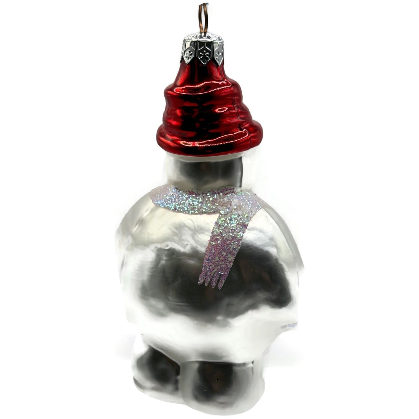 Christopher Radko Frosty Cares AIDS Awareness Snowman Christmas Ornament 94SP05