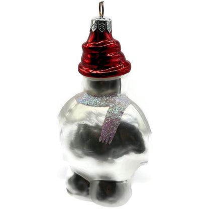 Christopher Radko Frosty Cares AIDS Awareness Snowman Christmas Ornament 94SP05