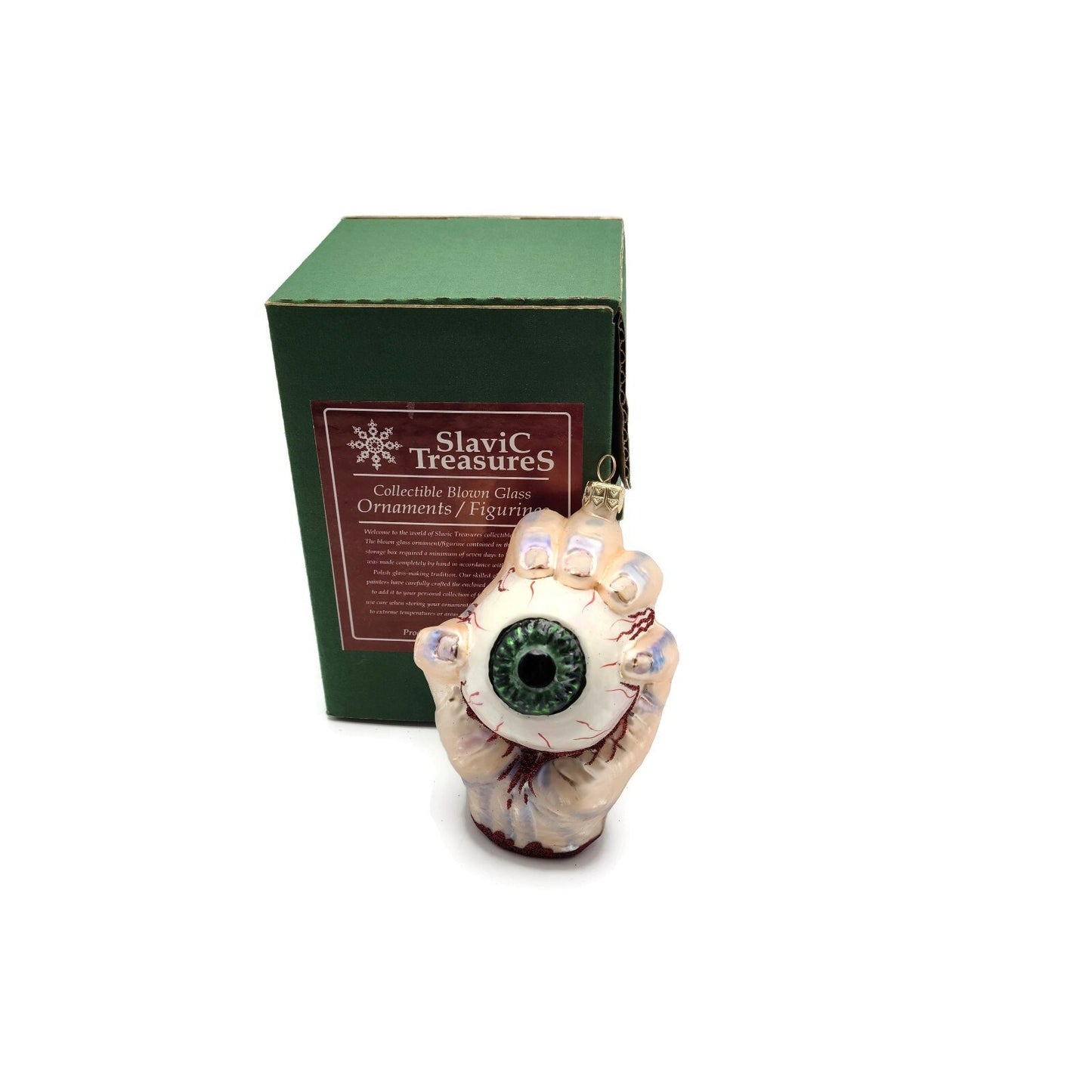 Slavic Treasures I've Got My Eye On You Halloween Goodies Tree Ornament 00-271-A