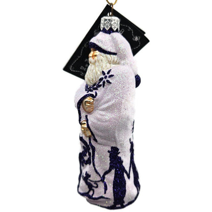 Patricia Breen Redoute Santa Silhouettes Halloween Christmas Ornament 2125