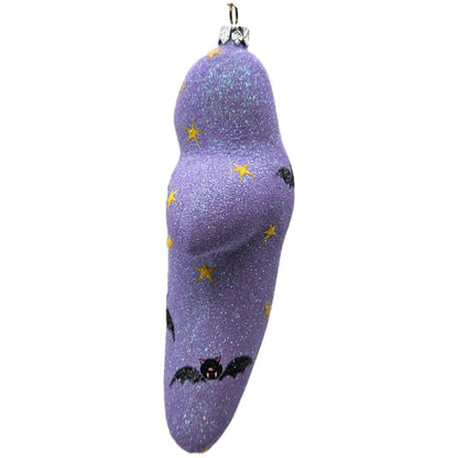 Patricia Breen Very Grand Ghost Lavender Stars Bats Halloween Ornament 2554