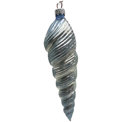 Patricia Breen Triton Santa Blue Pearl Suit Summer Nautical Christmas Ornament