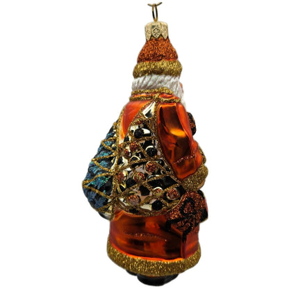 Patricia Breen Portobello Road Santa Orange Pumpkin Halloween Christmas Ornament