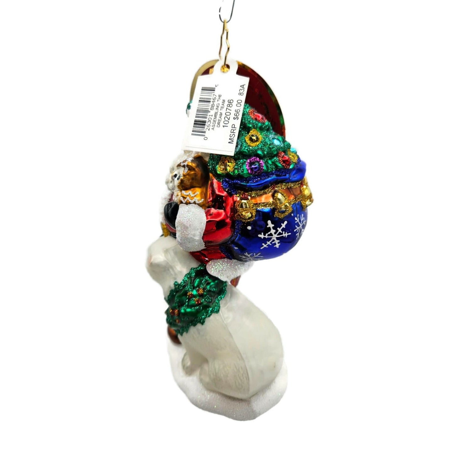 Ornament Christopher Radko Assembling The Dream Team Christmas Holiday 102078