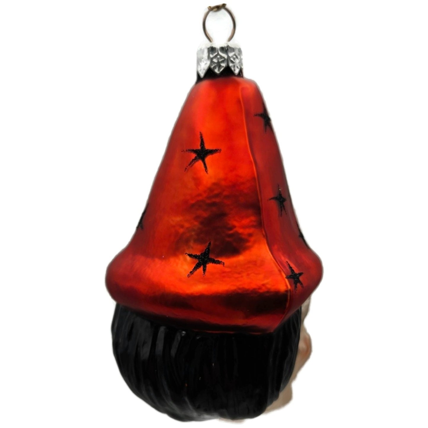 Patricia Breen Witch Hazel Orange Hat Black Cat Halloween Christmas Ornament