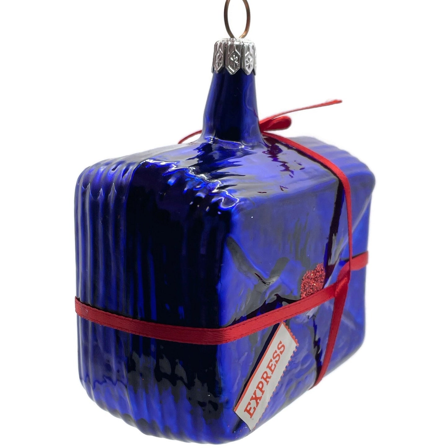 Patricia Breen Letter to My Beloved Blue Valentines Postcard Christmas Ornament