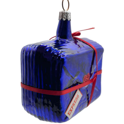 Patricia Breen Letter to My Beloved Blue Valentines Postcard Christmas Ornament