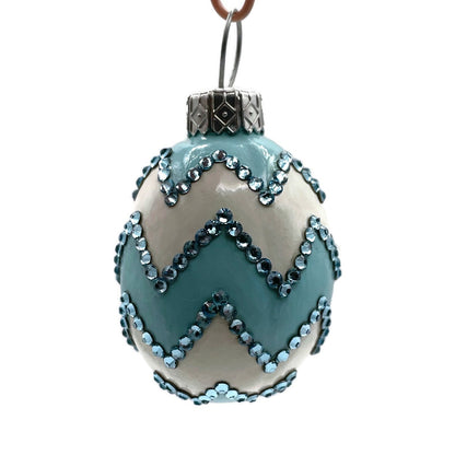 Patricia Breen Miniature Egg Zelda Turquoise Easter Christmas Tree Ornament