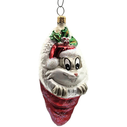 Christopher Radko Warner Bros Studio Bugs Taz Stockings Set Christmas Ornament