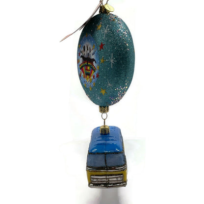 Christopher Radko Bus A Tour to the Top The Charts Beatles Christmas Ornament