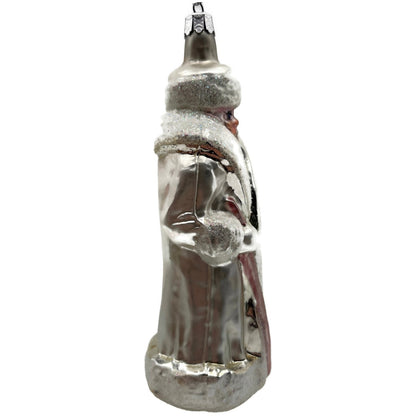 Christopher Radko Russian Santa Claus White Christmas Tree Ornament 91-112-1